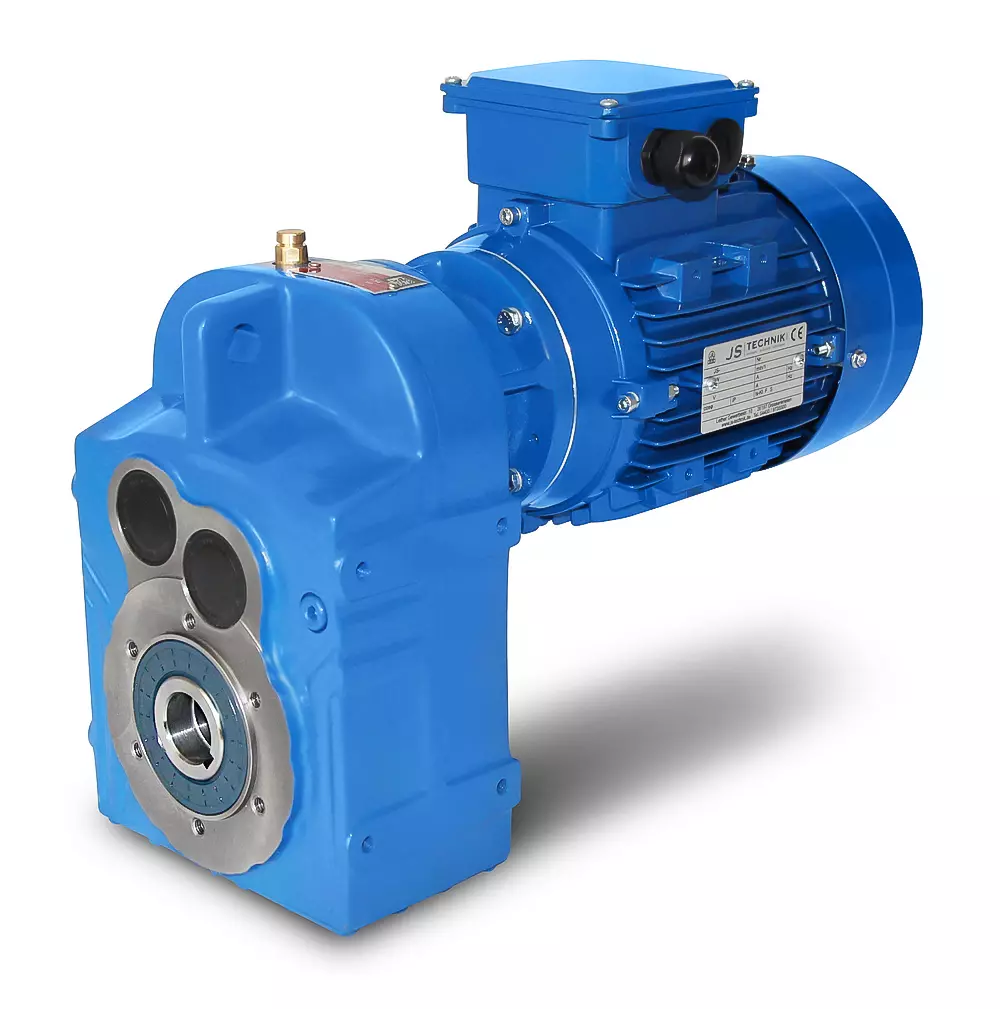 DV373-90S-4-1.1 kW-44 rpm Växelmotor med parallellaxel