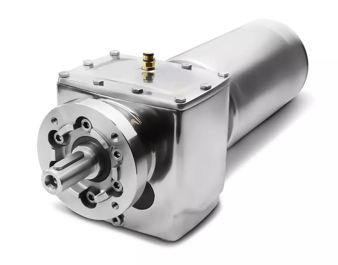 ESRF67-90S-4-1,1 kW-60 rpm kuggväxelmotor i rostfritt stål