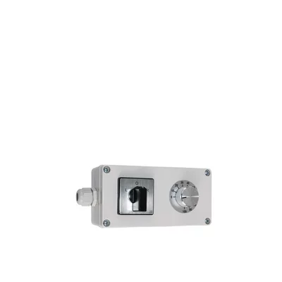 Extern omkopplare med L-0-R-omkopplare och potentiometer