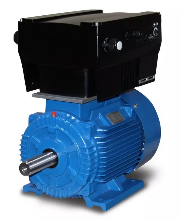 Frekvensomriktare-med-elektrisk-motor-rotationsströmsmotor - Frekvensomriktare