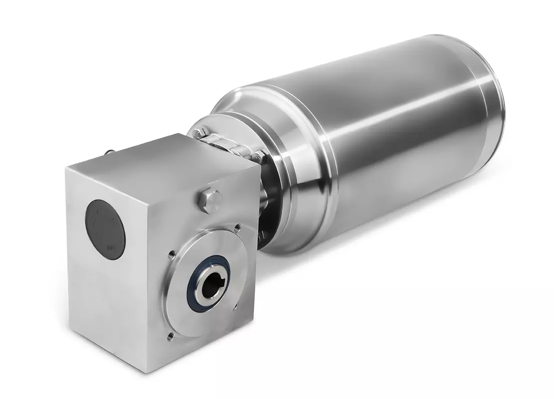 ESD63-90S-4 - 1,1 kW - 93,3 rpm - Snäckväxelmotor i rostfritt stål